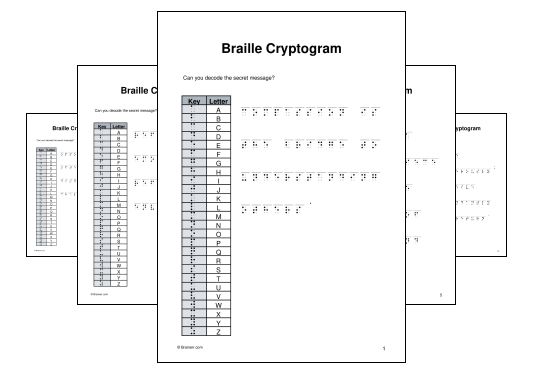 Braille Cryptogram