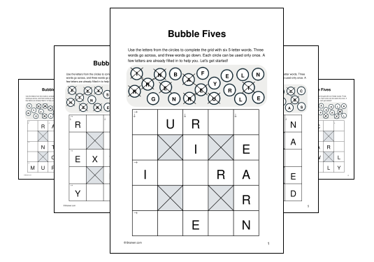 Bubble Fives