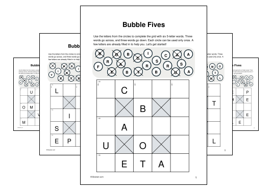Bubble Fives