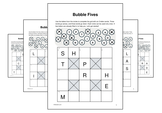 Bubble Fives