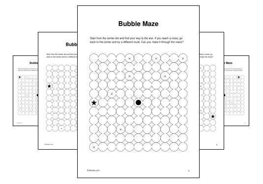 Bubble Maze
