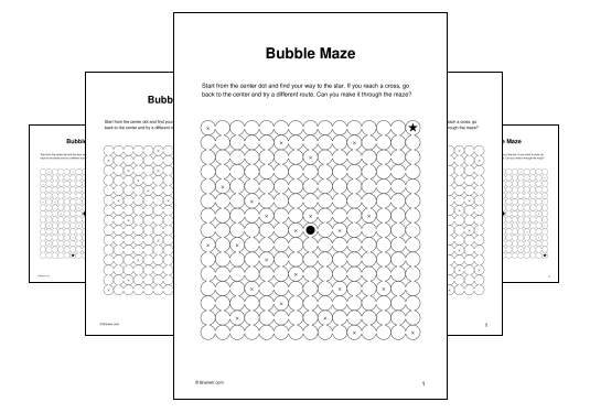 Bubble Maze