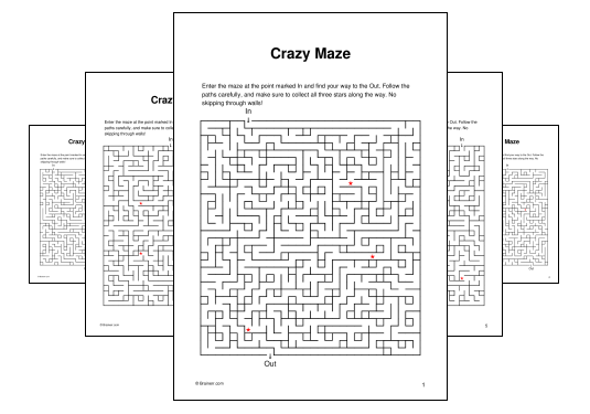 Crazy Maze