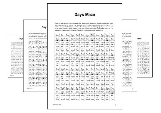 Days Maze