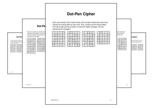 Dot-Pen Cipher