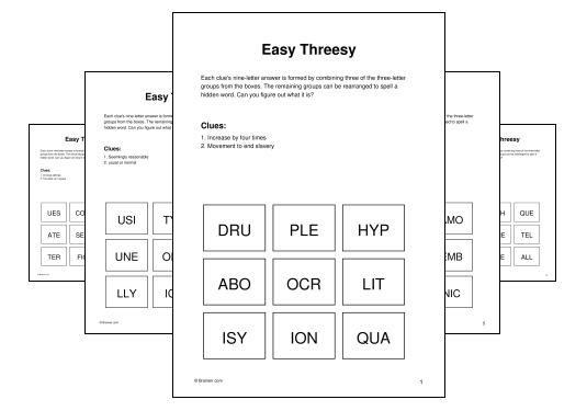 Easy Threesy