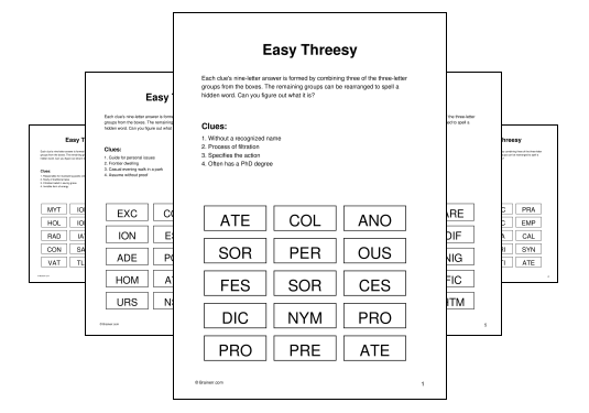 Easy Threesy