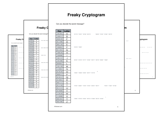 Freaky Cryptogram