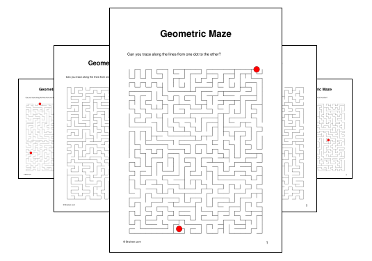 Geometric Maze