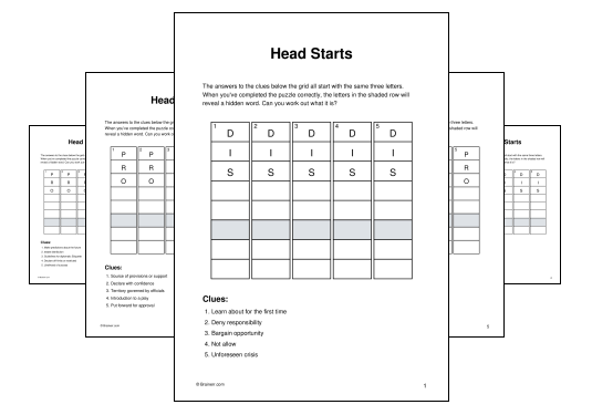 Head Starts