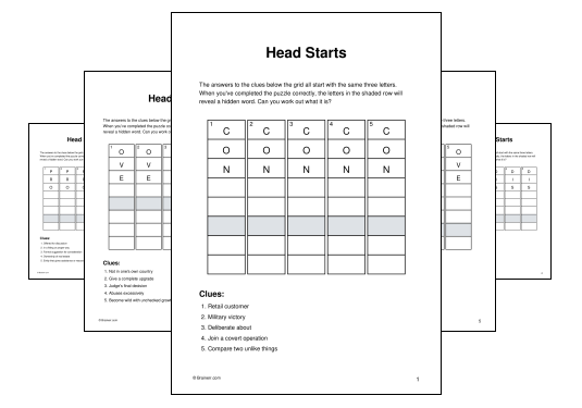 Head Starts