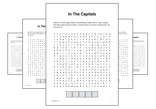 In The Capitals