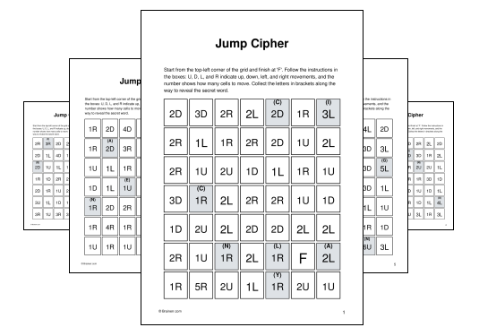 Jump Cipher
