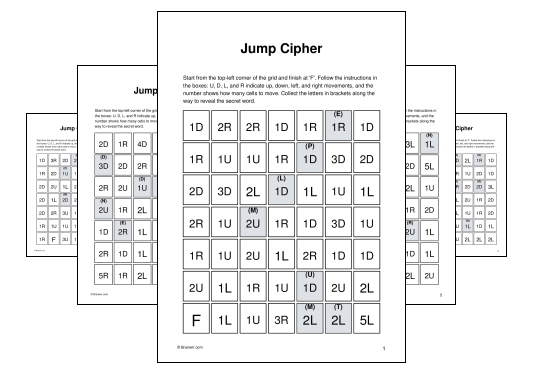 Jump Cipher