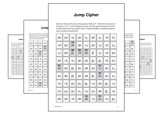 Jump Cipher