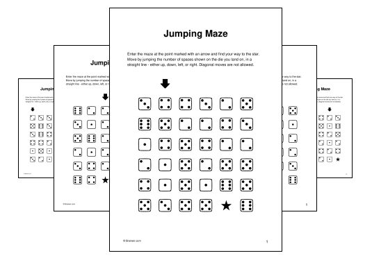 Jumping Maze