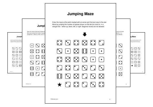 Jumping Maze