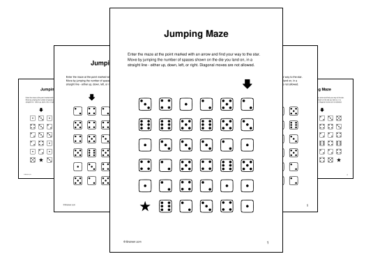 Jumping Maze