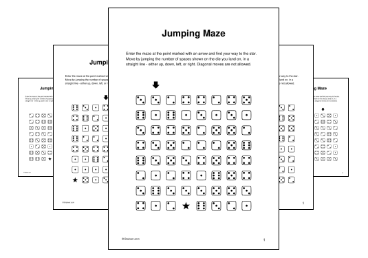Jumping Maze