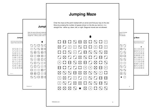 Jumping Maze