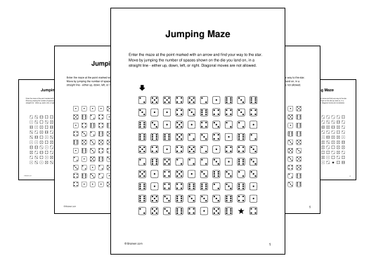 Jumping Maze