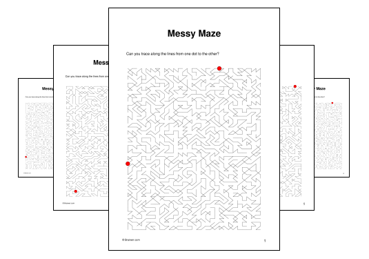 Messy Maze
