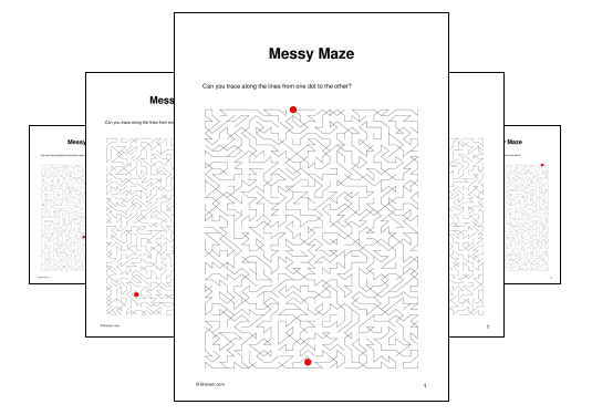 Messy Maze