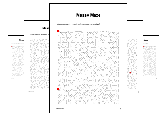Messy Maze