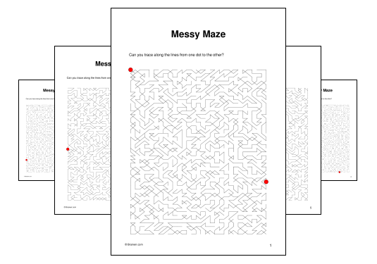 Messy Maze