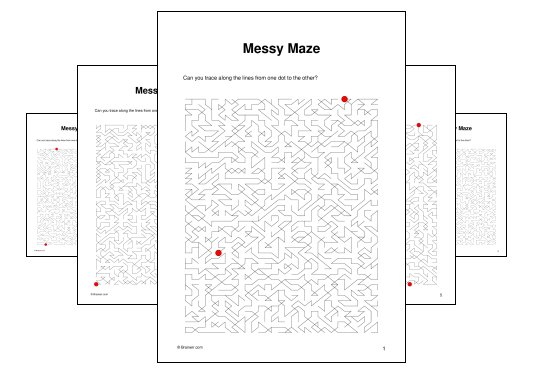 Messy Maze
