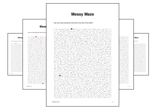Messy Maze