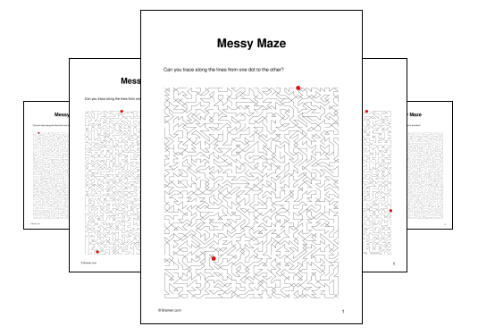 Messy Maze