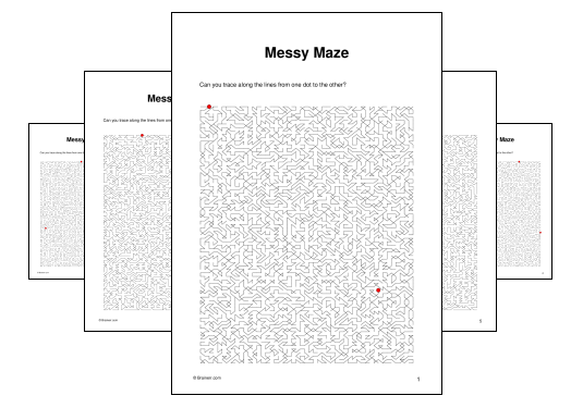 Messy Maze