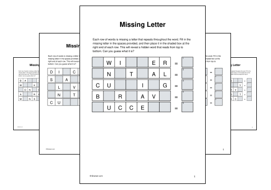Missing Letter