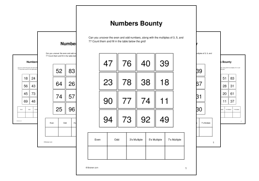 Numbers Bounty