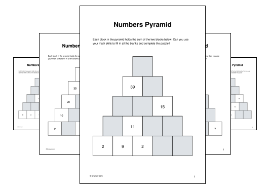 Numbers Pyramid