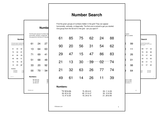 Number Search