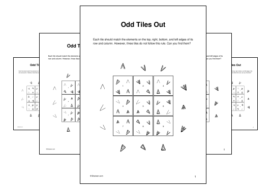 Odd Tiles Out