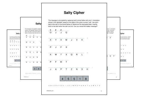 Salty Cipher