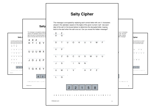 Salty Cipher