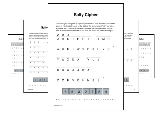 Salty Cipher