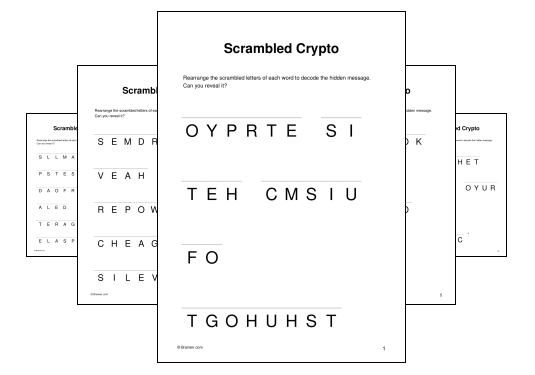 Scrambled Crypto