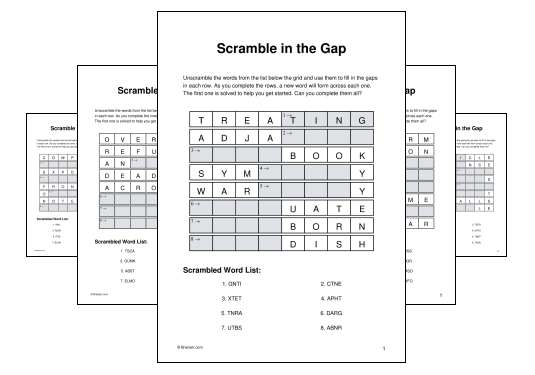 Scramble in the Gap