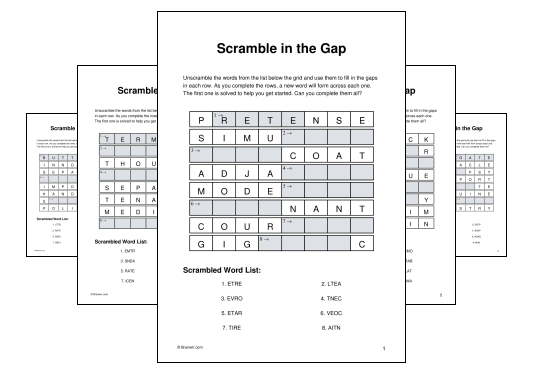 Scramble in the Gap