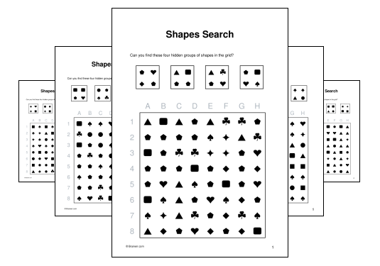 Shapes Search