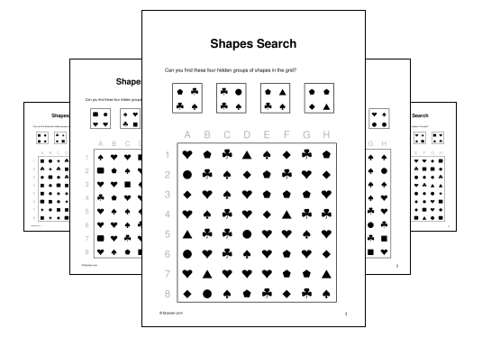 Shapes Search