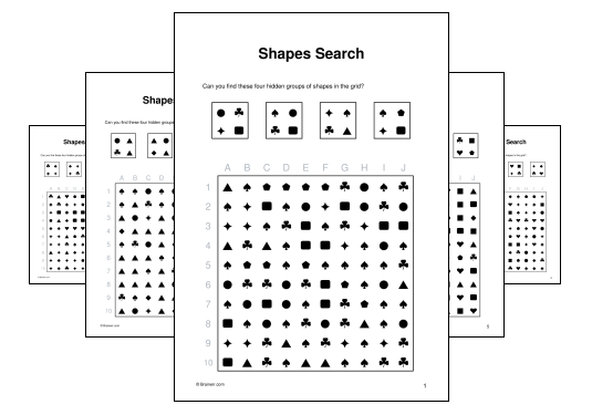Shapes Search