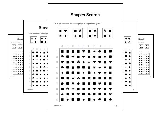 Shapes Search