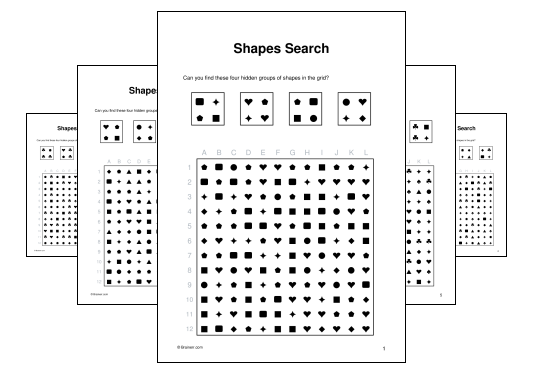 Shapes Search