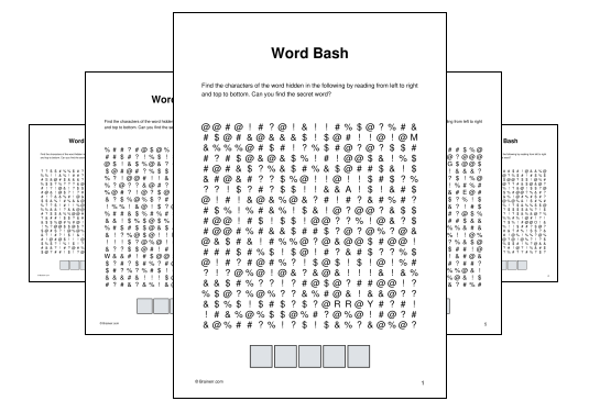 Word Bash